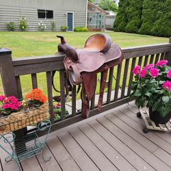 15" western Saddle.  