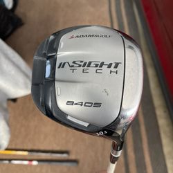 ADAMS GOLF INSIGHT TECH A40S DRIVER 10.5 RIGHT HANDEDm