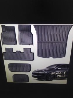 New Floor mat set for Tesla model Y 2025-2026 juniper 5-seater all weather 6pcs set