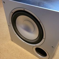 SPEAKERS.    Polk PSW10+SONY SS K10ED