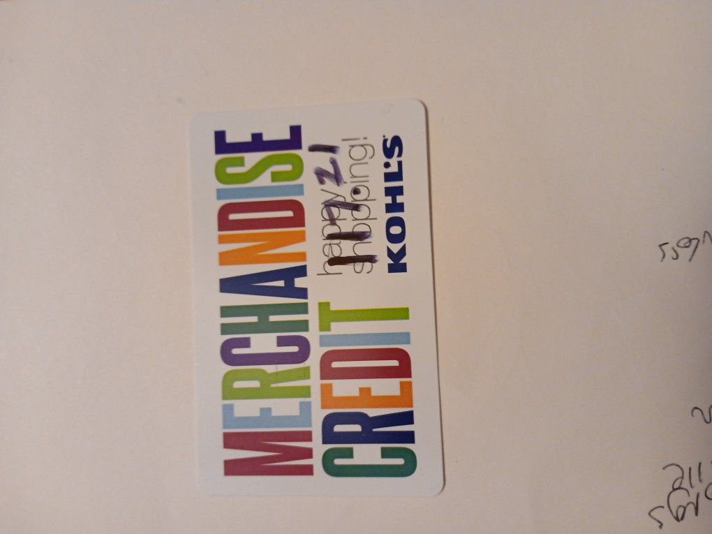Kohks Merch Card 2of Them