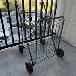 Foldable Grocery Cart For Wheels
