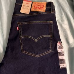 Levi’s Navy 502 Taper 36 X 30