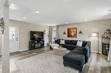 Black sectional couch