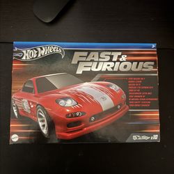 Fast & Furious Hot Wheels 10 Pack 