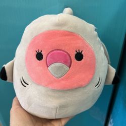 cookies the flamingo squishmallow 8”