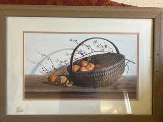 Pauline Ebel Campanelli Oranges Framed and Double Matted