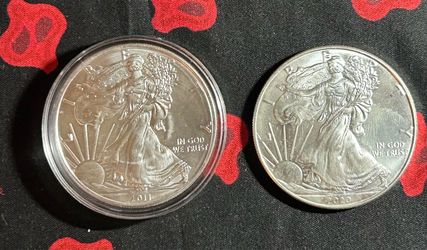 1oz .999 American Silver Eagle Coins (ASE) silver round