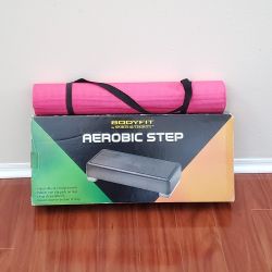 Aerobic Stepper And Yoga Mat