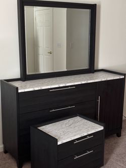 Dresser and night stand