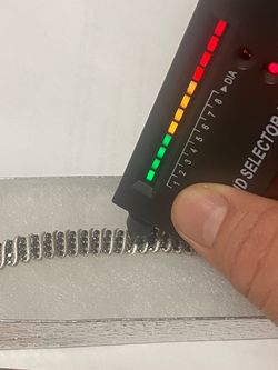 925 silver size 8” bracelet with black diamonds, I ask for 350.