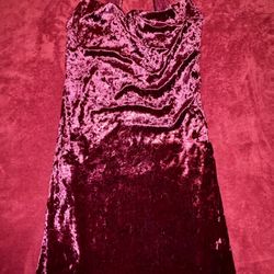 HYFVE Velvet Mini Dress Size Small 