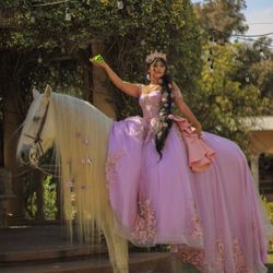Rapunzel Quinceanera Dress