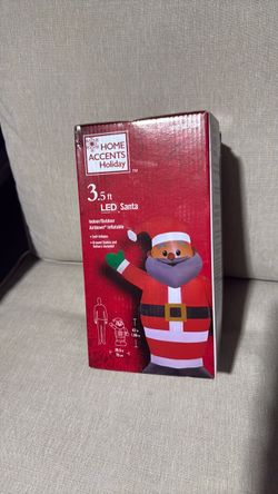 Home Accents Holiday 3.5 ft LED Inflatable Santa