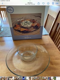 Chips and dip set