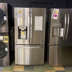 Lg ThinQ Smart 3 Door French Door Refrigerator 💥 ACKD5