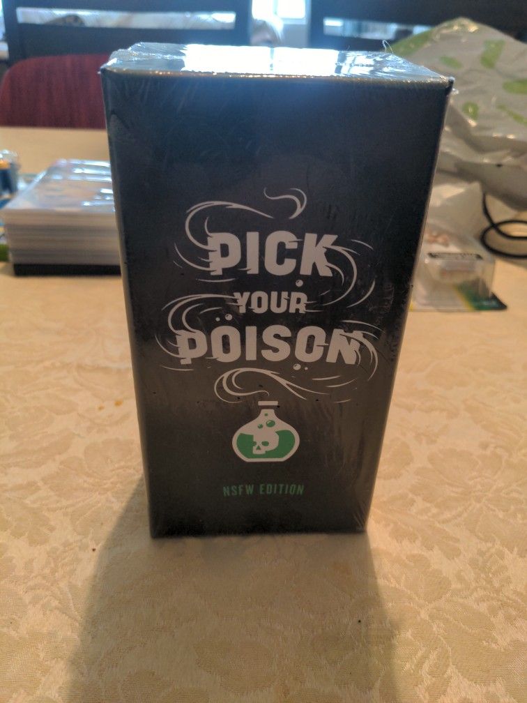 Pick Your Poison NSFW Edition Game New.