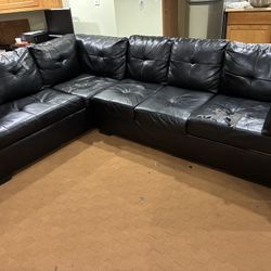 Black Sectional Sofa