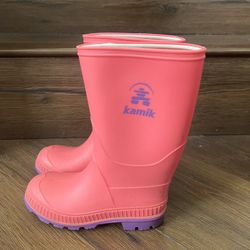 Girls Rain boots Size 13