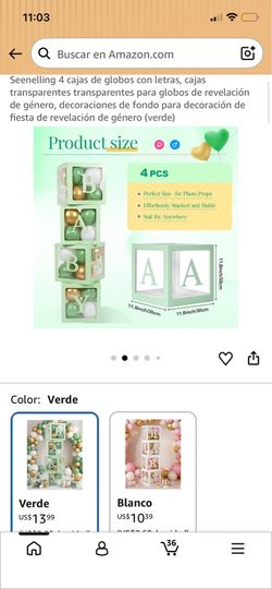baby shower boxes