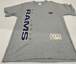 NFL St. Louis Rams Gray T-Shirt Size L