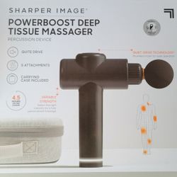 Sharper Image Powerboost Deep Tissue Massager