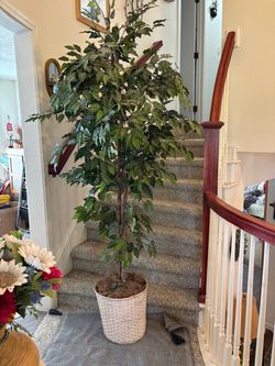 4 Large Artificial Tree Plants