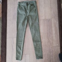 American Eagle Green Pants