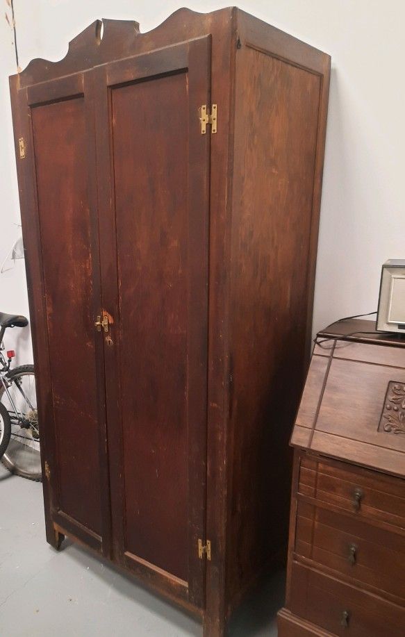 Antique Cabinet And Closet