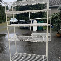 5 Teir Shelving units (2)