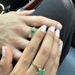 18k Gold & Emeralds  