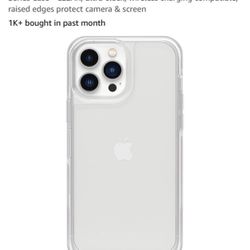 iphone 13 pro max Clean Case with Screen Protector