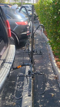 Swagman XTC2 Hitch Mount Bike Rack & Anti-Wobble 1/2" Threaded Hitch Pin and 8' Locking Cable