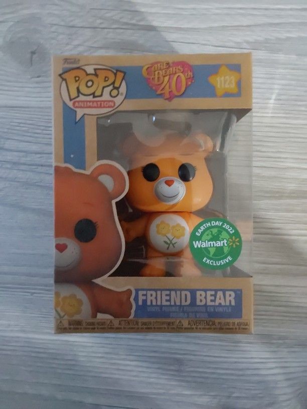 Friend Bear (Care Bear) #1123 Walmart Exc.