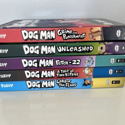 New Dog Man Books (5) 