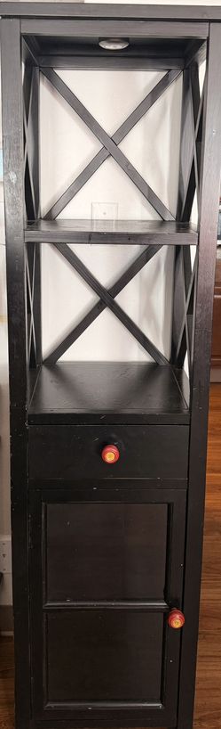 Black Storage Cabinet