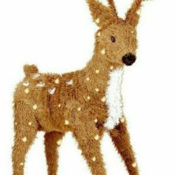 National Tree Company 36" Creative Images Brown Standing Reindeer