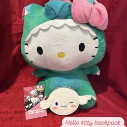 Tokyo Hello Kitty Backpack And Coin Wallet 