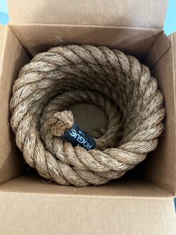 20’ Rogue Fitness Manila Climbing Rope (1.5” Thick)
