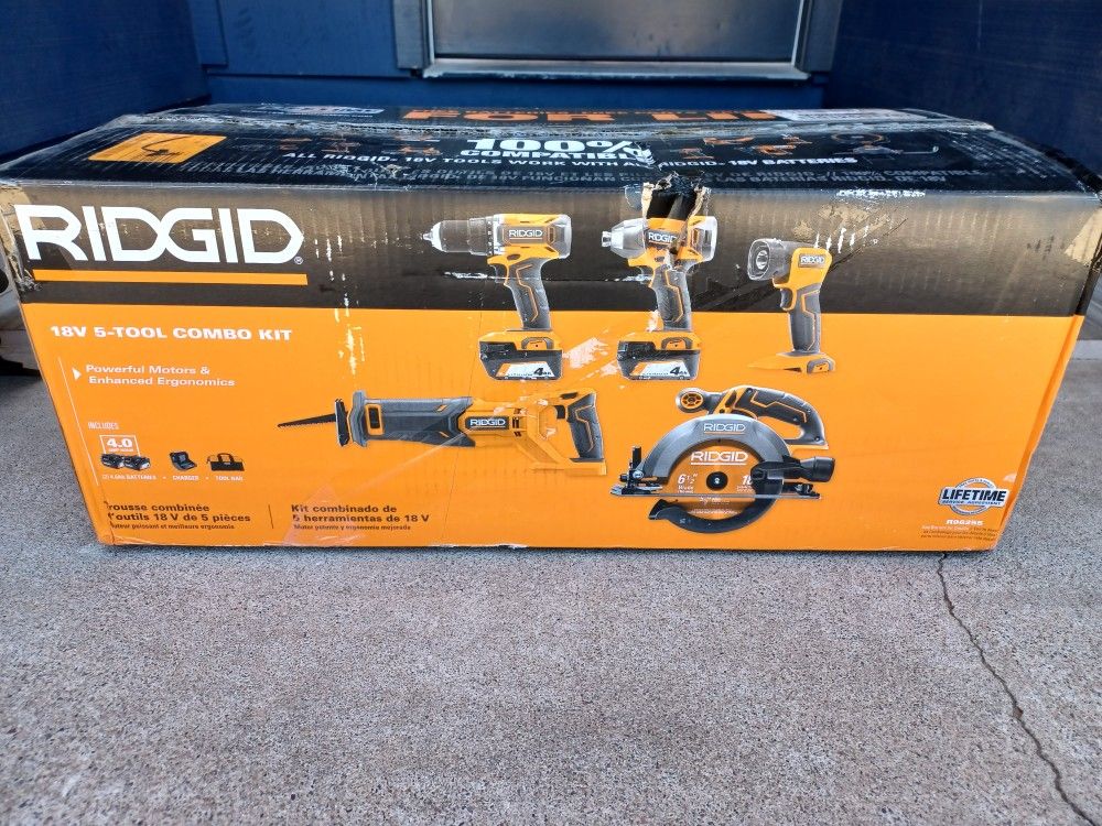 TOOL SET RIDGID