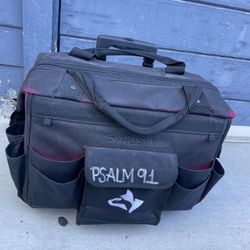 Husky 18 in. 18 Pocket Rolling Tool Bag