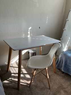 Table with chair