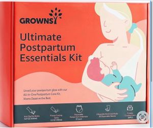 GROWNSY Postpartum Essentials Recovery Kit for Women After Birth