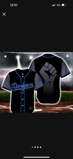 Black History Dodger Jersey 