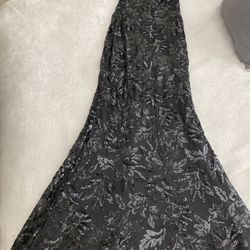 Prettt Black Dress Size s Worn 1x