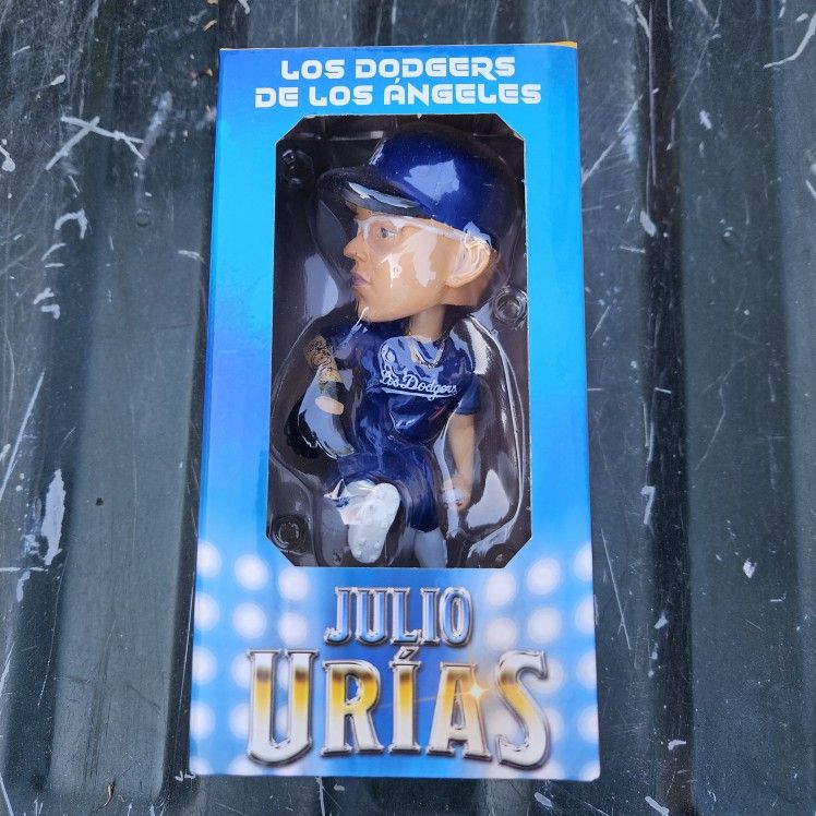 Julio Urias Dodgers City Connect Bobblehead