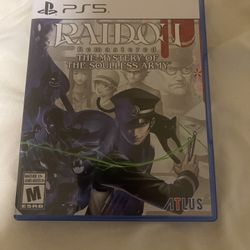 raidou remastered the mystery of the soulless army PS5