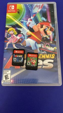 Mario tenis  Aces  / Mario Golf súper  Rush