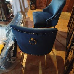 Brand New Velvet Chairs 4
