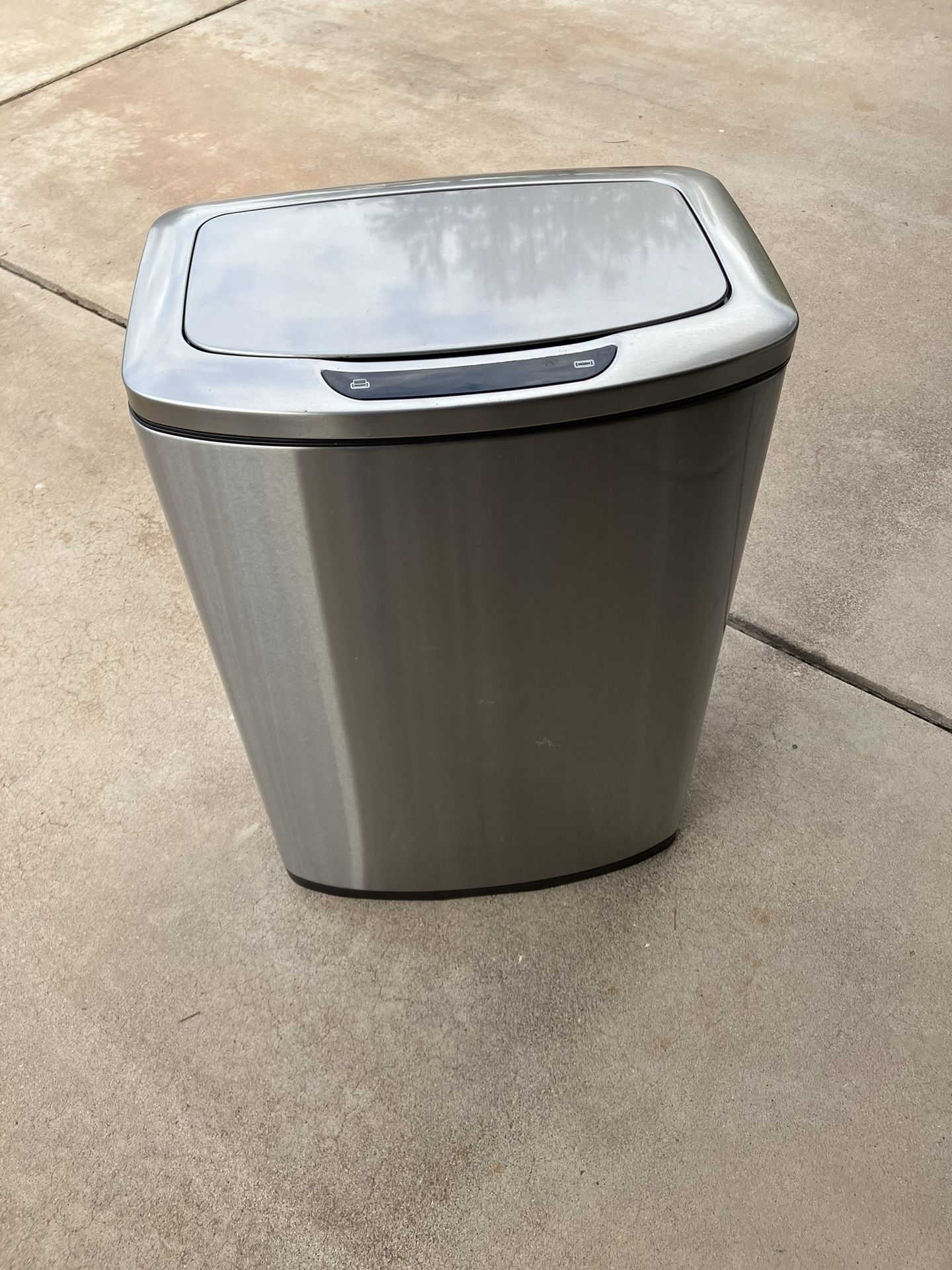 EKO 47L Stainless Steel Motion Sensor Trash Can